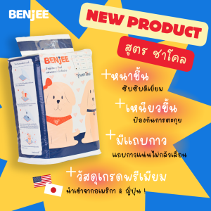 แผ่นรองซับชาโคล training pad "รุ่นใหม่" แผ่นรองซึบซับ แผ่นรองฉี่หมา แผ่นรองสุนัข แผ่นรอง ลูกสุนัข แผ่นปูกันเลอะ แผ่นรองหมา  หมา