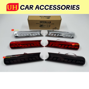 PERODUA AXIA 2023 2024 2025 REAR BUMPER LED REFLECTOR LIGHT LAMP LIGHTS RUNNING SIGNAL