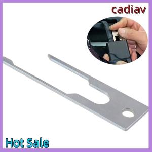 cadiav For Model 3 Y Seat Belt Remover Key Car Seat Buckle Release Tool 1133787-00-A Seat Belt Removal Special Tool Metal