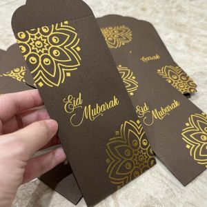 Amplop Uang Exclusive Jumbo Fancy Paper Angpao Lebaran THR Idul Fitri Hampers Eid Mubarak Tag Kartu Ucapan Money Envelope Ramadan