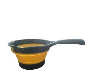 Foldable Collapsible WATER SCOOP DIPPER Water Ladle Multi-purpose Folding Durable Material Water Scoop