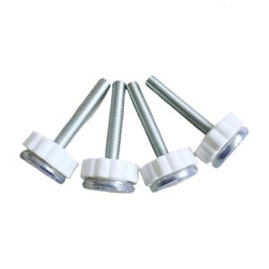 4 cái cổng cho thú con thay thế bộ phần cứng trục chính Rod cho vật nuôi và con chó cửa an toàn áp lực gắn kết