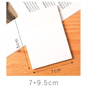 50 Sheets/Set Waterproof & Clear & Sticky Notes Sticky Notes / Daily To-Do List / School Office Supplies