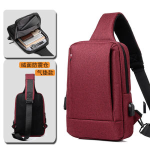 New Mens Travel Outdoor Sports Cycling Oxford Cloth Portable Large Capacity Chest Waist Bag