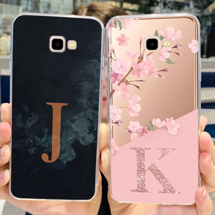For Samsung Galaxy J4 Plus Case SM-J415F Cute Letters Cover