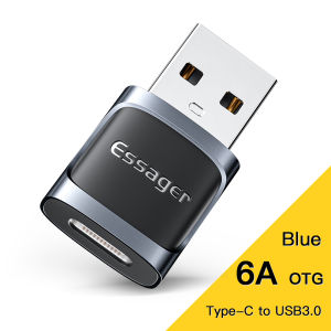 (HD1)USB 3.0 To Type C OTG Adapter USB A To Micro Type C Converter For Laptops Card Reader