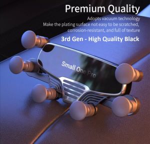 3rd Generation Car Phone Holder Gravity sensor 6 point support one hand operation