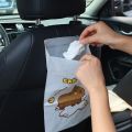 SNJVB1870 30Pcs Capybara Disposable Garbage Bags Cartoon Self Adhesive Desktop Trash Can  Thickened Car Dashboard Trash Bag. 