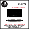 MAYER *FREE 5PC COOKWARE SET* MMIH752CS + MMSI903OT 75CM 2 ZONE INDUCTION HOB W/ SLIDER + 90CM SLIM HOOD W/ OIL TRAY- 2 YEARS MAYER WARRANTY + FREE DELIVERY. 