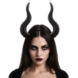 Gothic Devil Horns Headbands Adjustable Party Hair Accessory For Women Men Costume Weddings Elegant Hairband