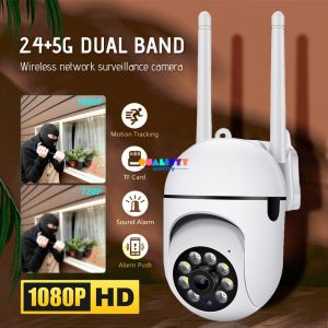 ♥【Readystock】 + FREE Shipping ♥ Dome Camera Speed Ip 1080p Hd 5g Ip66 Waterproof Video Surveillance Night Vision Wireless Wifi Ip Outdoor Security Camera qualityy