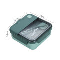Lunch Box 1000ML Yakada Double Grid BPA Free. 