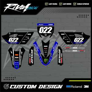 DECAL YZ 85 FULL BODY STIKER YZ 85 DECAL GTX STIKER FREE CUSTOME DESIGN