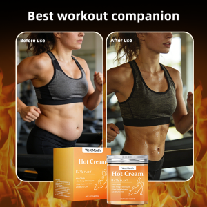 【COD】Hot Body Slimming Cream 120g Firming Massage Gel Anti-Cellulite Body Shaping Lotion for Waist Belly Arms Thighs & Legs