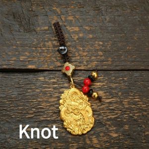 Bisa COD Gantungan Kunci tradisional chinese 12 shio 12 Shio Bahan Feng Shui Tembaga Gantungan Kunci Koin Keberuntungan Naga  Simbol Kemakmuran Dan Kekayaan Murni Kuningan