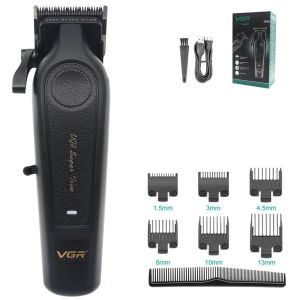 VGR V-197 Salon Barber Bldc Motor 9000rpm Rechargeable Professional Hair Clipper for Men
