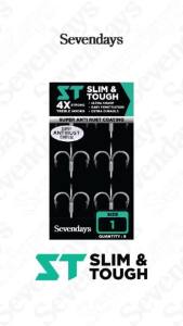 Treble Hook 4X Slim Tough Mata Tiga Triple Hook Mata Kail Fishing Baits Pancing Jigging Casting Saltwater