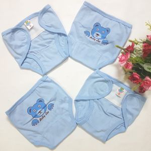 Quần Đóng Bỉm Baby LEO cho bé từ 3kg - 6kg. Quần Dán Tã Giấy Tấm Lót Em Bé Cotton Mềm Mại