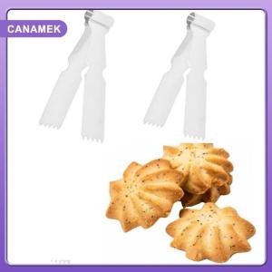 【CANAMEK】 Stainless Steel Pastry Clamp - Multipurpose Walnut Crisp ClipPeanut Crisp&Bun MoldFood-Safe Kitchen Tongs For Baking Tools
