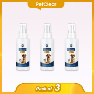 PetClear Dog Cleaning Spray 100ml | Home Use Pet Grooming Spray for Daily Care