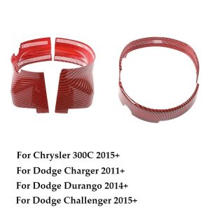 Cornerr Car Steering Wheel Base Decoration Cover For Dodge Charger 2011+ for Challenger 2015+ for Durango 2014+ for Chrysler 300c 2015+ M2Y9R