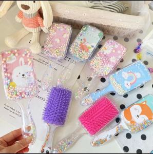 ✅100% Original AMZ Unicorn hair Brush-mermaind brush bare Brush