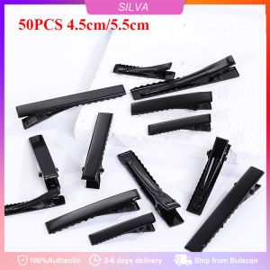 100pcs Black Hair Clip Korean Fashion Ladies Hair Clip Duckbill Clip Can Be Used for DIY Production