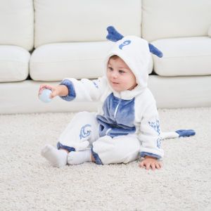 Baby One Piece Romper 0-3 Years old Baby Animals Cosplay Kigurumis Jumpsuit 100% Cotton Bodysuit Cute Cartoon Kids Onesie Sleepwear