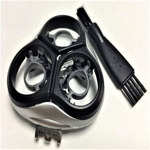 Shaver Head Holder Cover & Frame Plate Compatible With Philips SmartTouch-XL HQ9161 HQ 9161XL 9161XLCC HQ9170 HQ 9170XL 9170XLCC HQ9171 HQ 9171XL 9171XLCC Silver Black  Prewave
