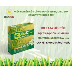 Thuốc trừ nấm bệnh bảo vệ cây trồng bộ 3AKA thuốc trừ bệnh cây trồng Biosun chuyên cho cây lúa