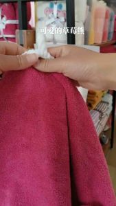 Khăn gấu dâu combo 2 khăn