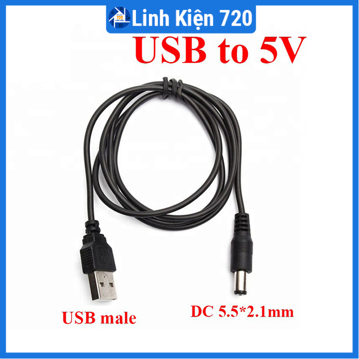 Tôi đã từng cắm sai cổng sạc và đây là bài học tôi rút ra khi sử dụng dây USB jack cắm DC5.5x2.1mm