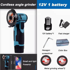 【Fast COD】Mini Angle Grinder Original Cordless 48v 9999w multifunctional 3 Inch Small Polishing Machine Power Tools Cutting Electric Hand Portable Polisher  Saw Blade Home DIY Brushless Cutter