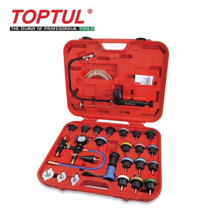 TOPTUL Universal Radiator Pressure Tester & Vacuum Type Cooling System