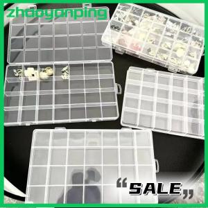 zhaoyanping 28 Grids Transparent Organizer Box Plastic Square Organizers Storage Boxes For Home Makeup Jewelry Accessories Organizer