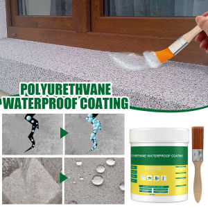 Waterproof Sealant for Various Surfaces - Includes Brush Waterproof Glue Transparent Waterproof Glue Sealant Waterproof Glue for Roof Waterproof Glue for Cement