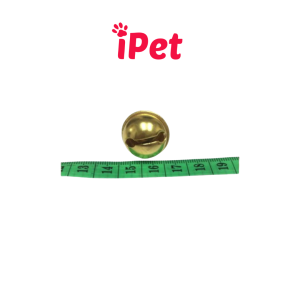 Chuông Lục Lạc Inox Mạ Vàng - iPet Shop