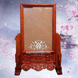 Khung ảnh thờ chiện dơi đơn khung hình gia tiên cỡ ảnh 21x31