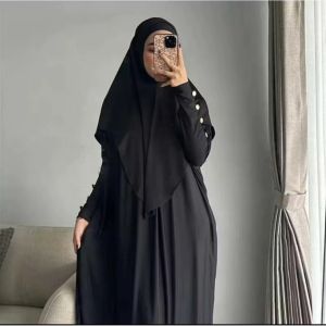 Abaya mariam gamis jersy premium terbaru free kerudung jumbo gamis termurah 2025l2026