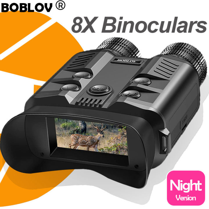Digital Night Monocular, 800m Night/3000m Low-Light Range - View #5