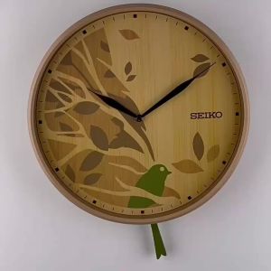 Sacesr Nordic Creative Wall Clock Italian Minimalist Bird Painting Living Room Wall Clock Art Dining Room Home Decor Wanduhr FYWC Q3P9R
