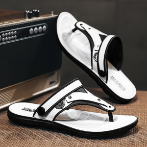 Free Shipping Large Size 48 Summer Lightweight MenS Shoes Faux Leather Sandals Open-Toe Breathable Beach Sandals Casual Outdoor Wear Soft-Soled Slippers