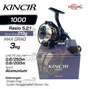Reel Kincir Reel Relix Nusantara Reel Pancing Spinning Power Handle