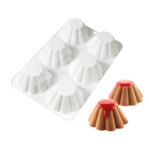 Cone Shape Silicone Molds Fondant Mousses Cake Molds Making Pastry Chocolate Molds Baking Decorating Tool Nonstick