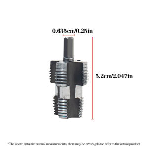 Water Pipe Inner Hole Thread Opener PVC Plastic Pipe Threading Tool Water Pipe Hole Thread Drill Bit