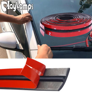 2M Car Rubber Seal Strips Auto Seal Protector Sticker Window Edge Windshield Roof Rubber Sealing Strip Noise Insulation Accessories