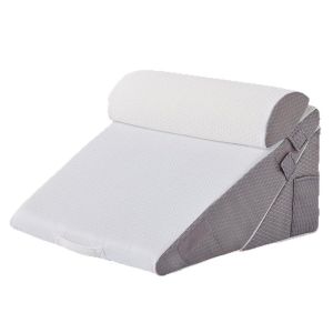 BESTOUR Multifunctional Wedge Pillows Sponge Adjustable Lumbar Support Pillow Comfortable Triangle Sleeping Pillow