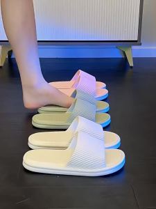 [Free Shipping] EVA Bathroom Slippers For Men Large Size Suitable For Home And Hotel Use Non-Slip Breathable Breathable Slippers For Women