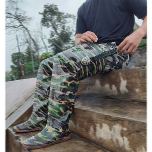 SEPATU BOOTS KARET PANJANG 80CM SEPATU SAWAH ANTI KEONG PETANI PANJANG PRIA