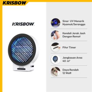 Krisbow Mosquito Killer Perangkap Nyamuk Dengan Remote 12 Watt Bergaransi Resmi